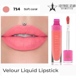 Jeffree Star Velour Liquid Lipstick — Soft Coral Pink (714)